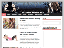 Tablet Screenshot of fitness-und-workout.de